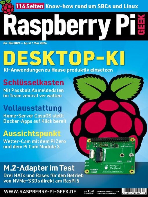 Title details for Raspberry Pi Geek by Computec Media GmbH - Available